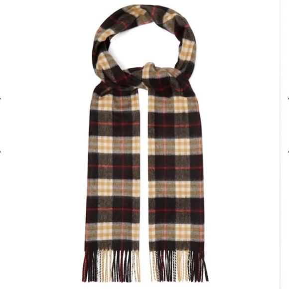 ‼️SOLD‼️Burberry Vintage Check Cashmere Scarf‼️ - Picture 5 of 6